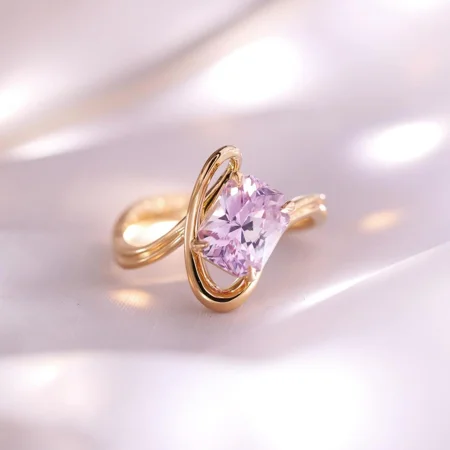 Radiant Cut Fancy Pink Art...