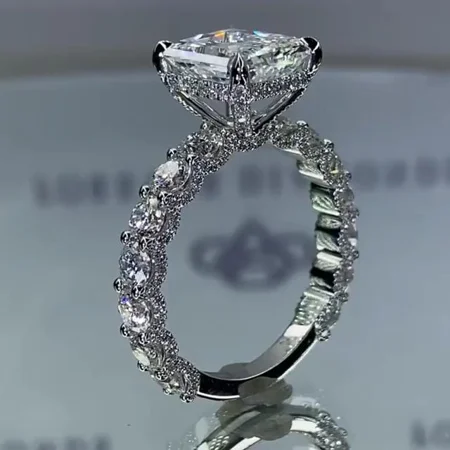 Diamond White Radiant Cut...