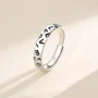 Love Sterling Silver Couple Rings